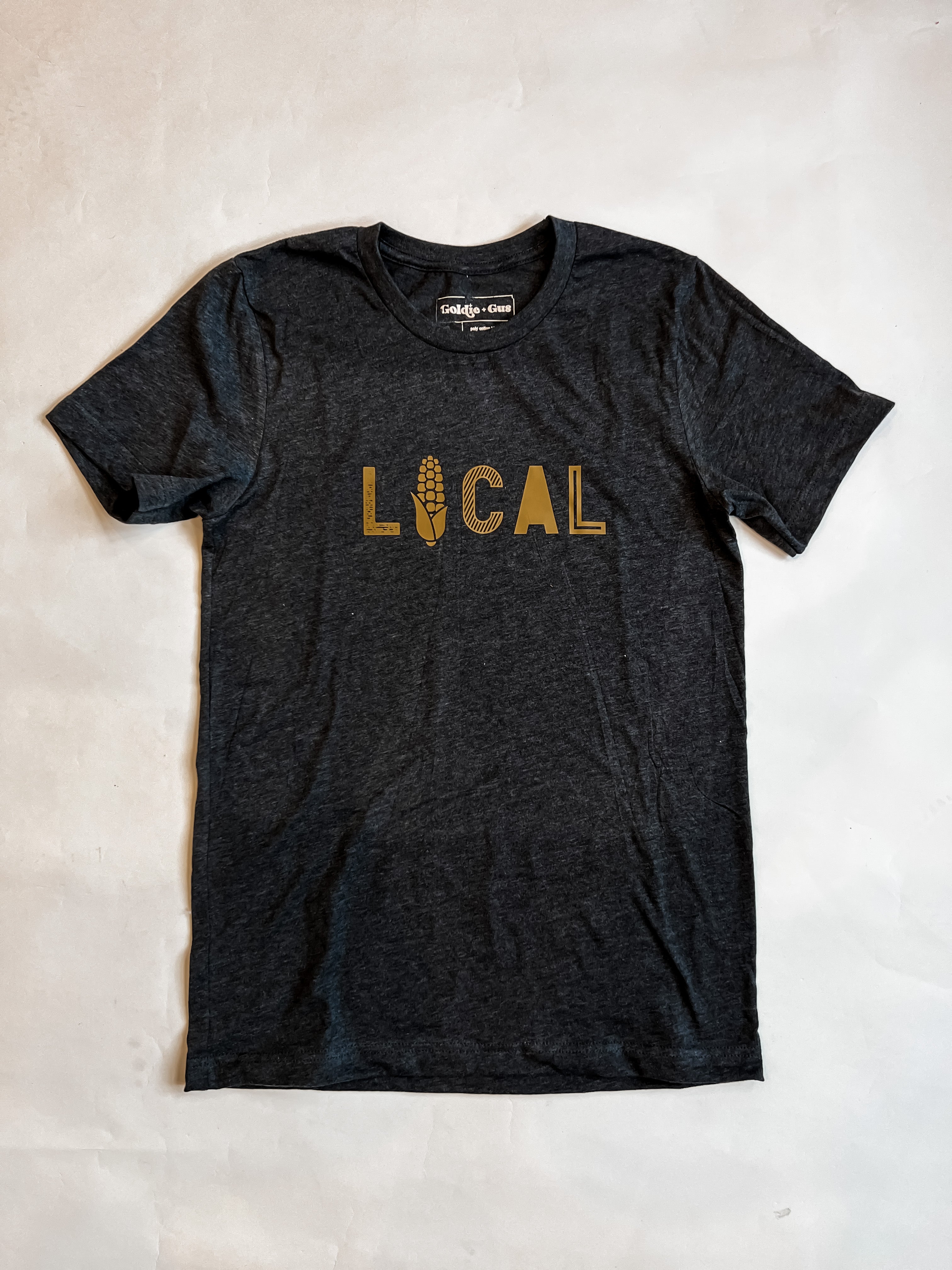 LOCAL Tee in Charcoal
